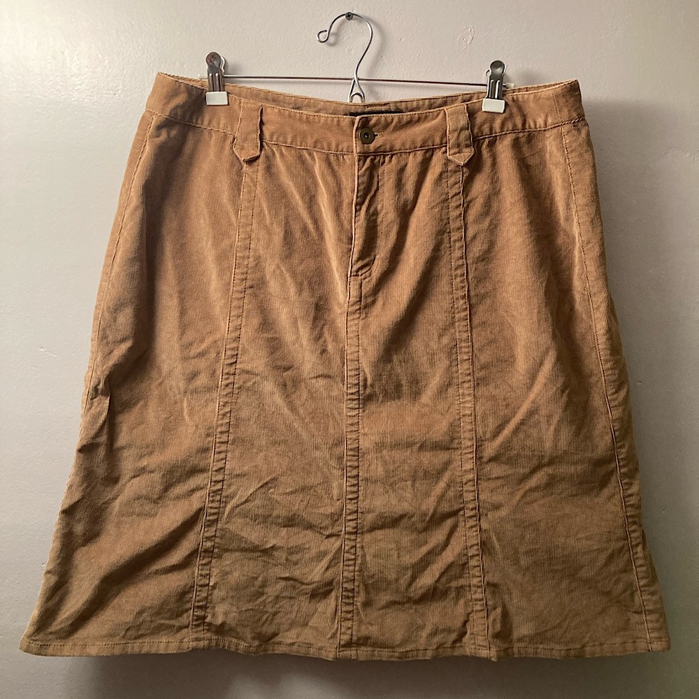 Eddie Bauer Corduroy Skirt
